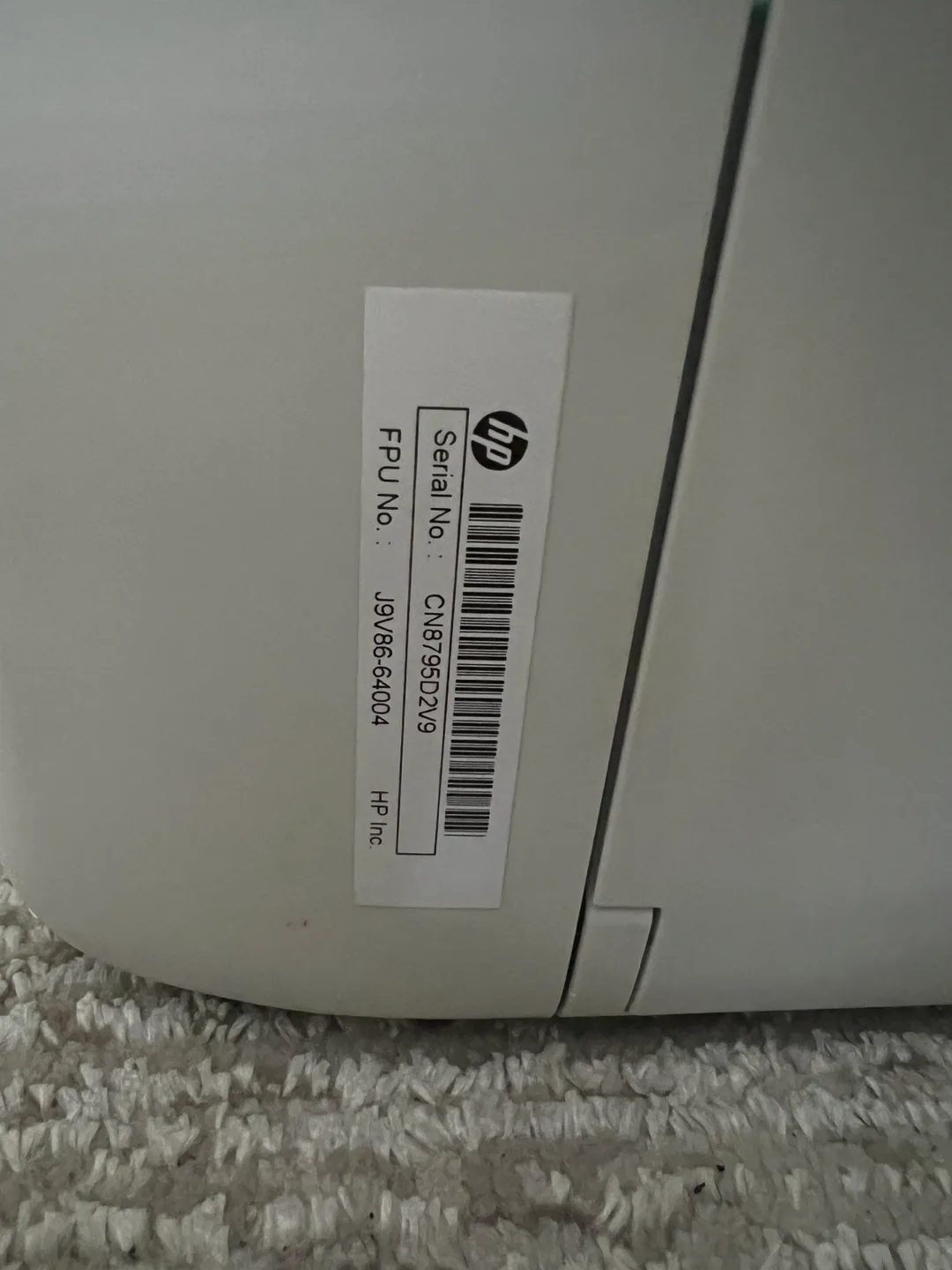 HP DeskJet 2755 Printer - Blue & White image indicator(3)