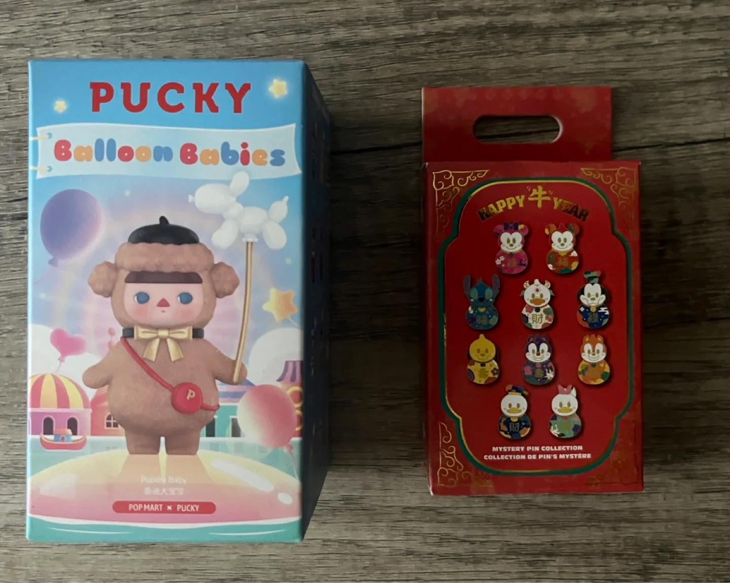 Pucky Balloon Babies & Disney Pin Blind Boxes (BNIB) thumbnail