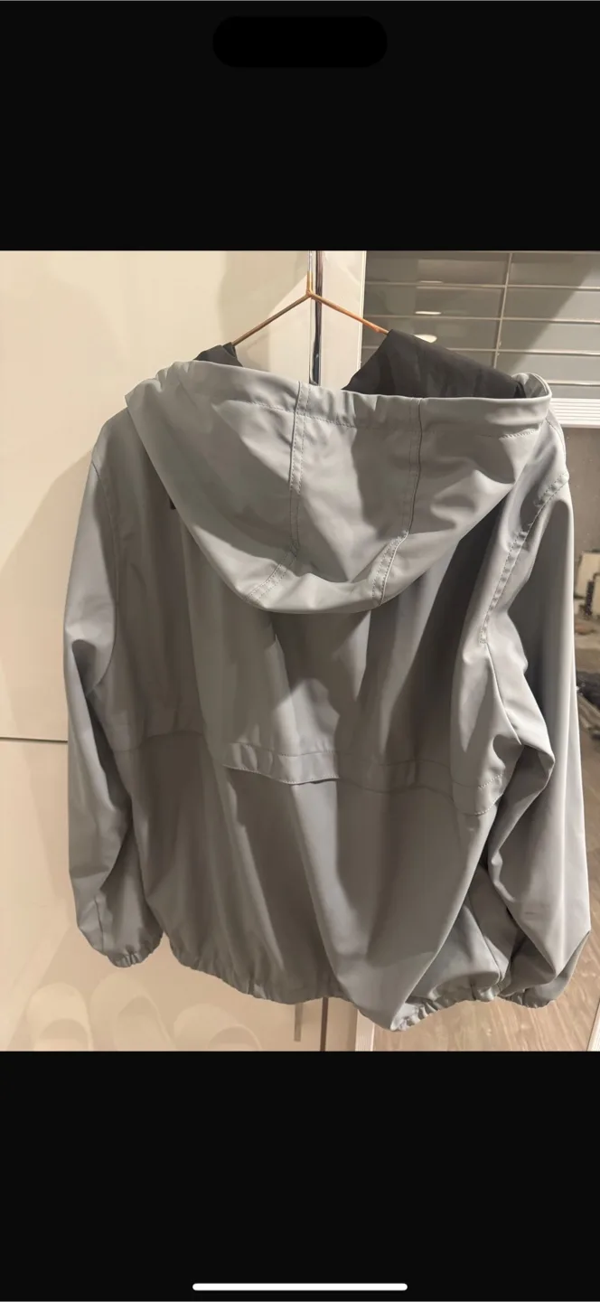 Zara Grey hooded jacket image indicator(2)