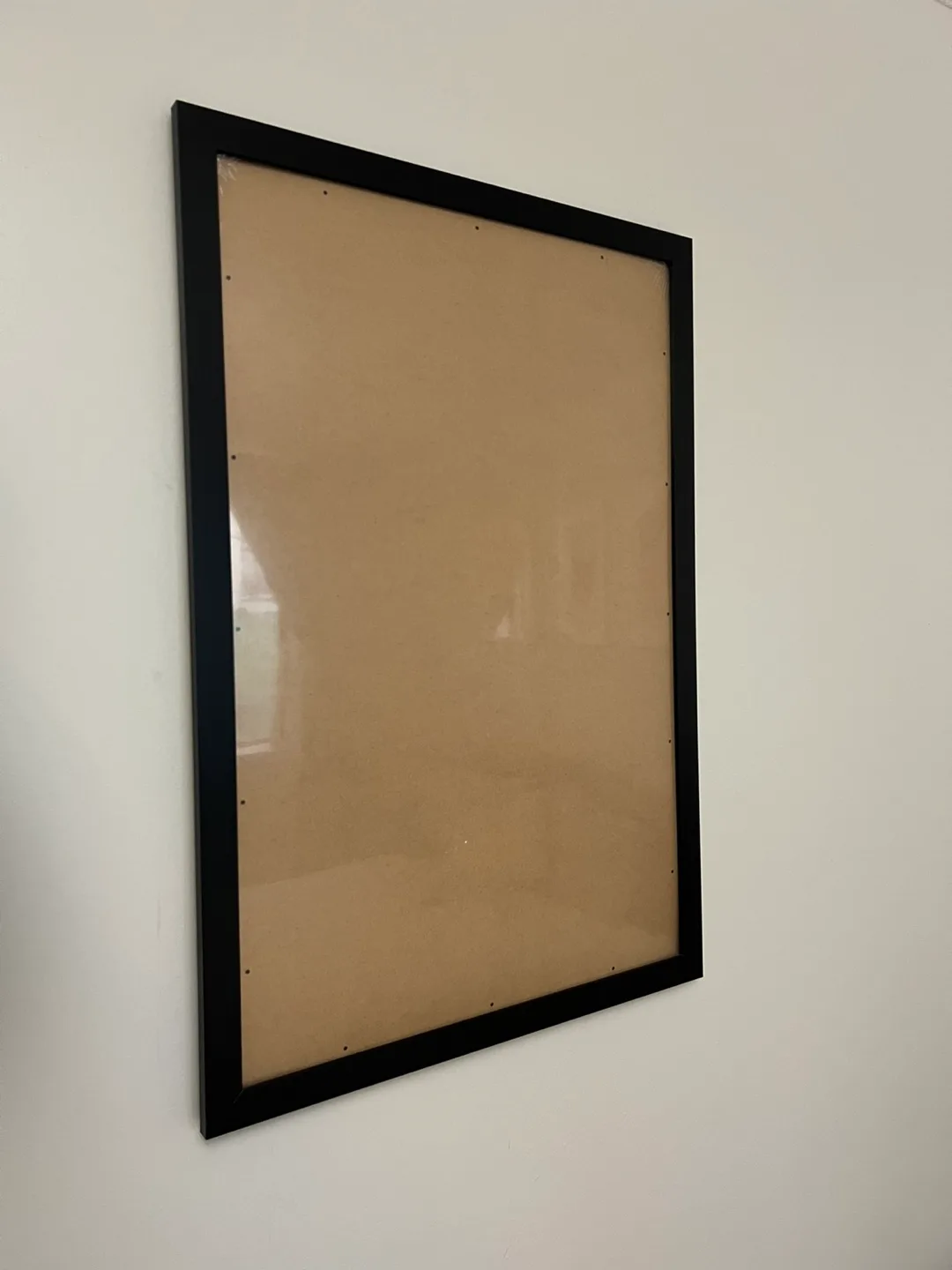 Sleek Black Picture Frame - Still has protective plastic! thumbnail