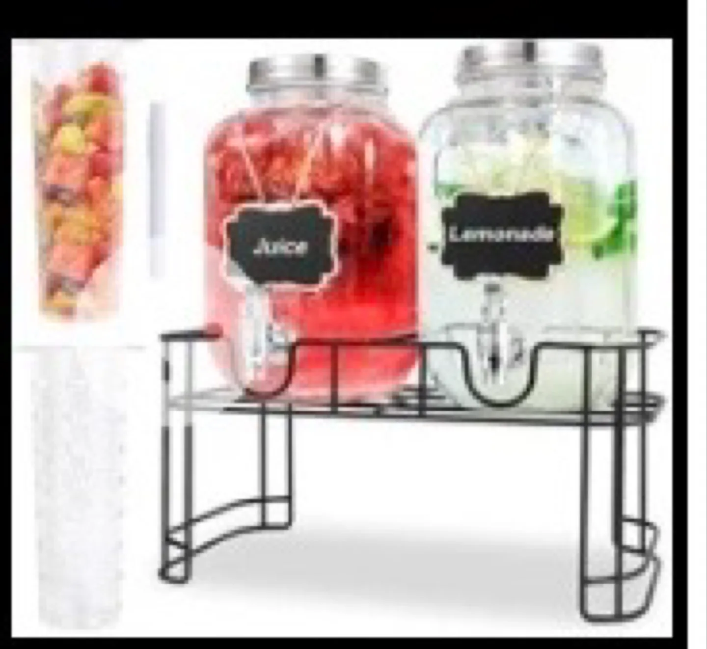 🇨🇦Double Beverage Dispenser with Stand thumbnail