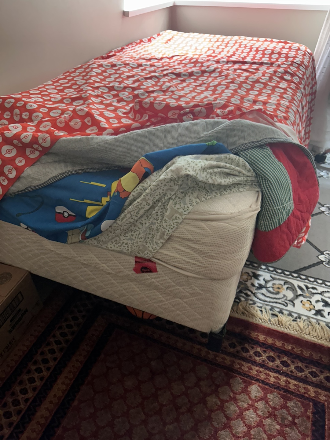 Mattress - Single with spring box