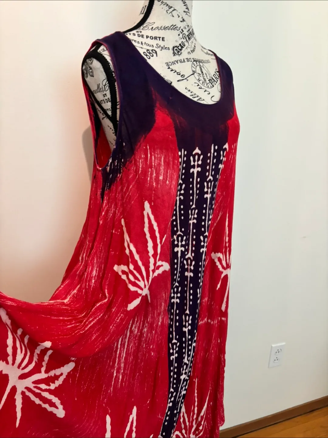 Pink & Purple Sleeveless Dress image indicator(5)