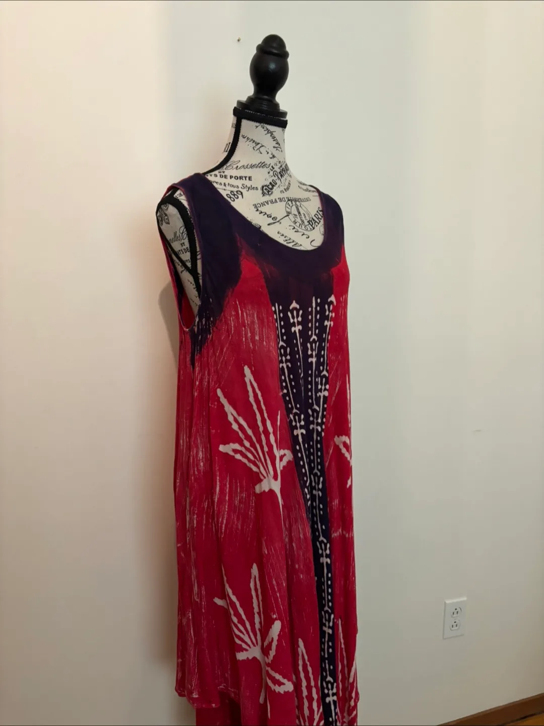 Pink & Purple Sleeveless Dress image indicator(3)