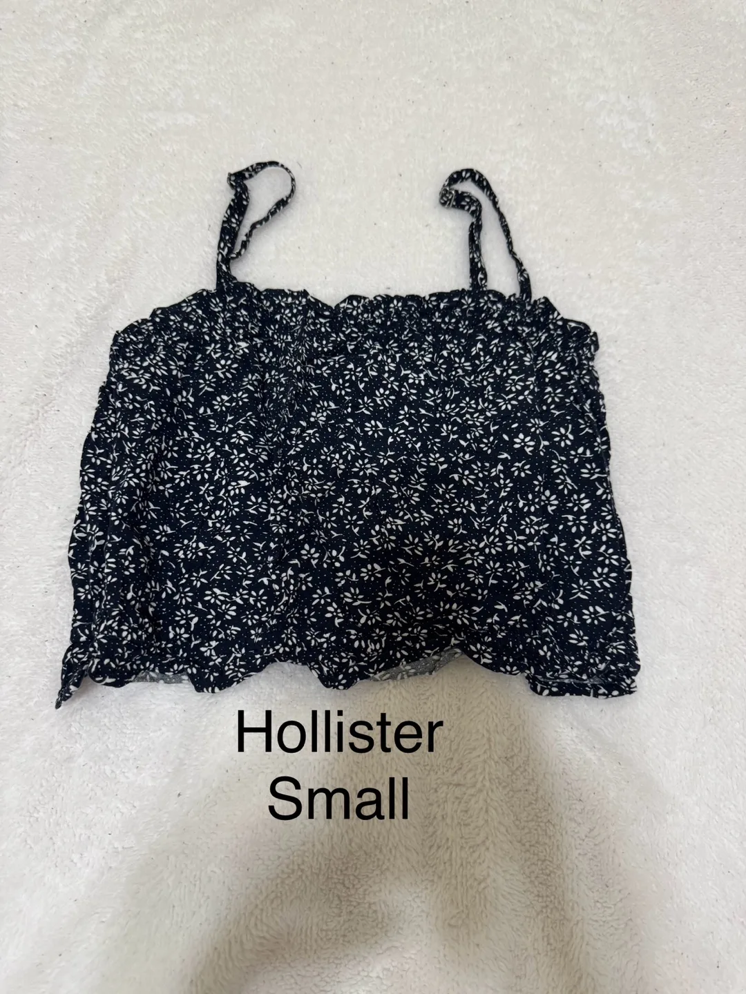 Hollister Floral Cami Top - Size Small thumbnail