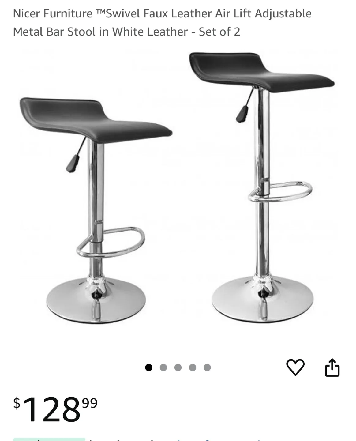 2 bar stools thumbnail