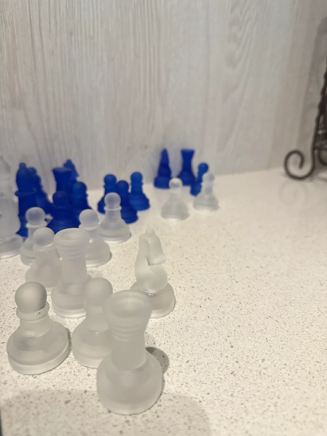 Glass Chess Set - Glazen Schaakspel $ FIRM. image indicator(3)