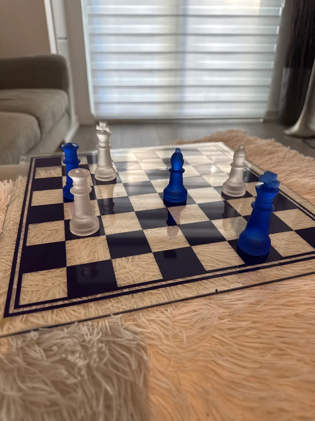 Glass Chess Set - Glazen Schaakspel $ FIRM. thumbnail