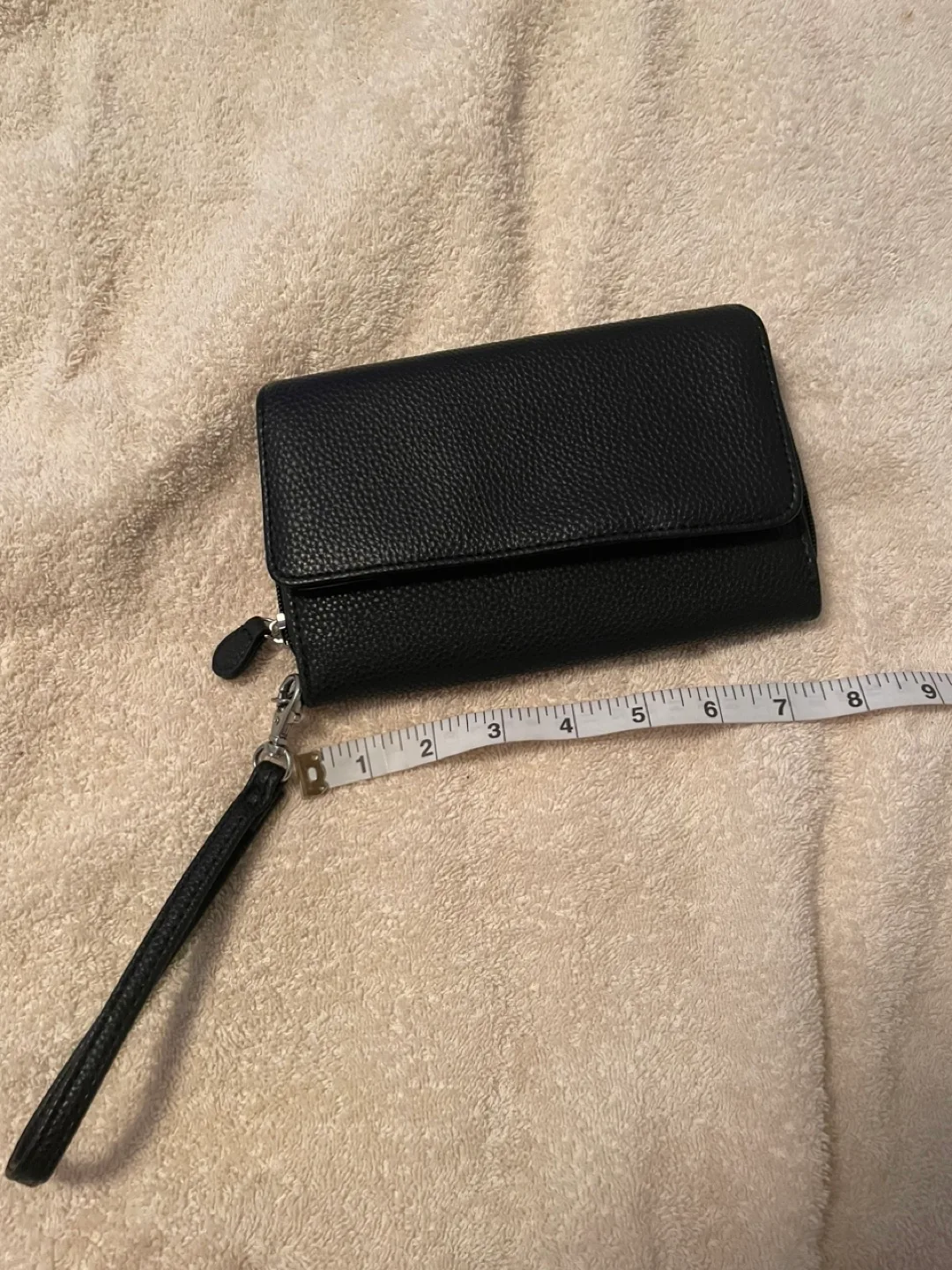 Mundi Black Vegan Leather Wallet thumbnail