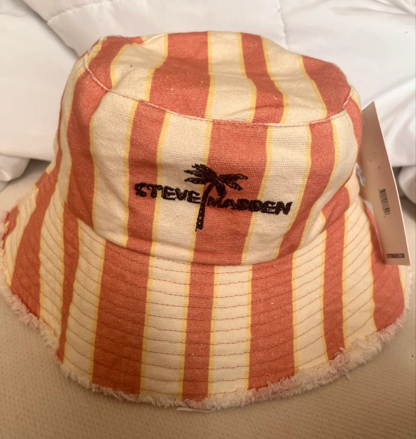 Steve Madden Striped Bucket Hat image indicator(4)