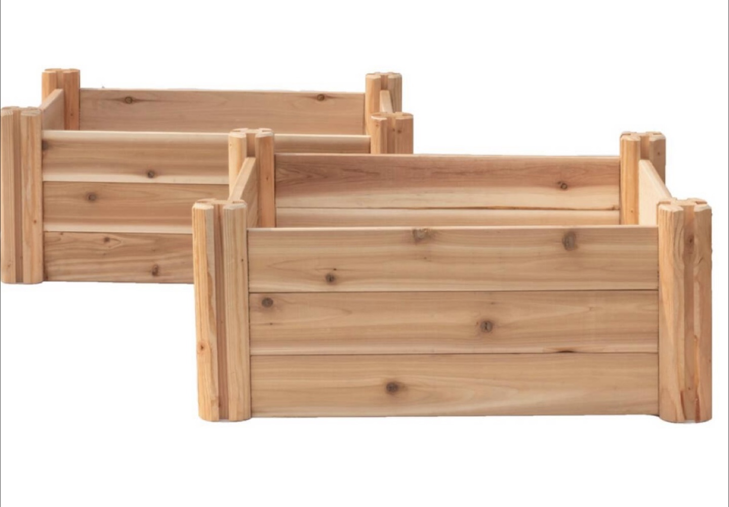 Adwood Outdoor Modular Raised Garden Bed Planter