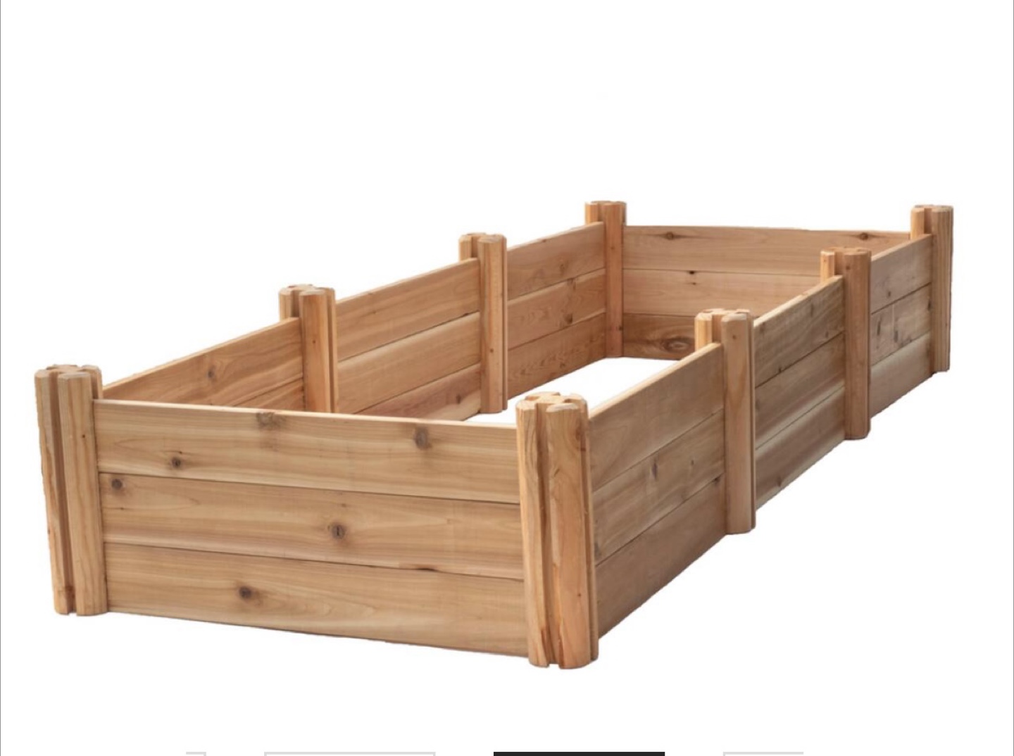 Adwood Outdoor Modular Raised Garden Bed Planter - photo 3