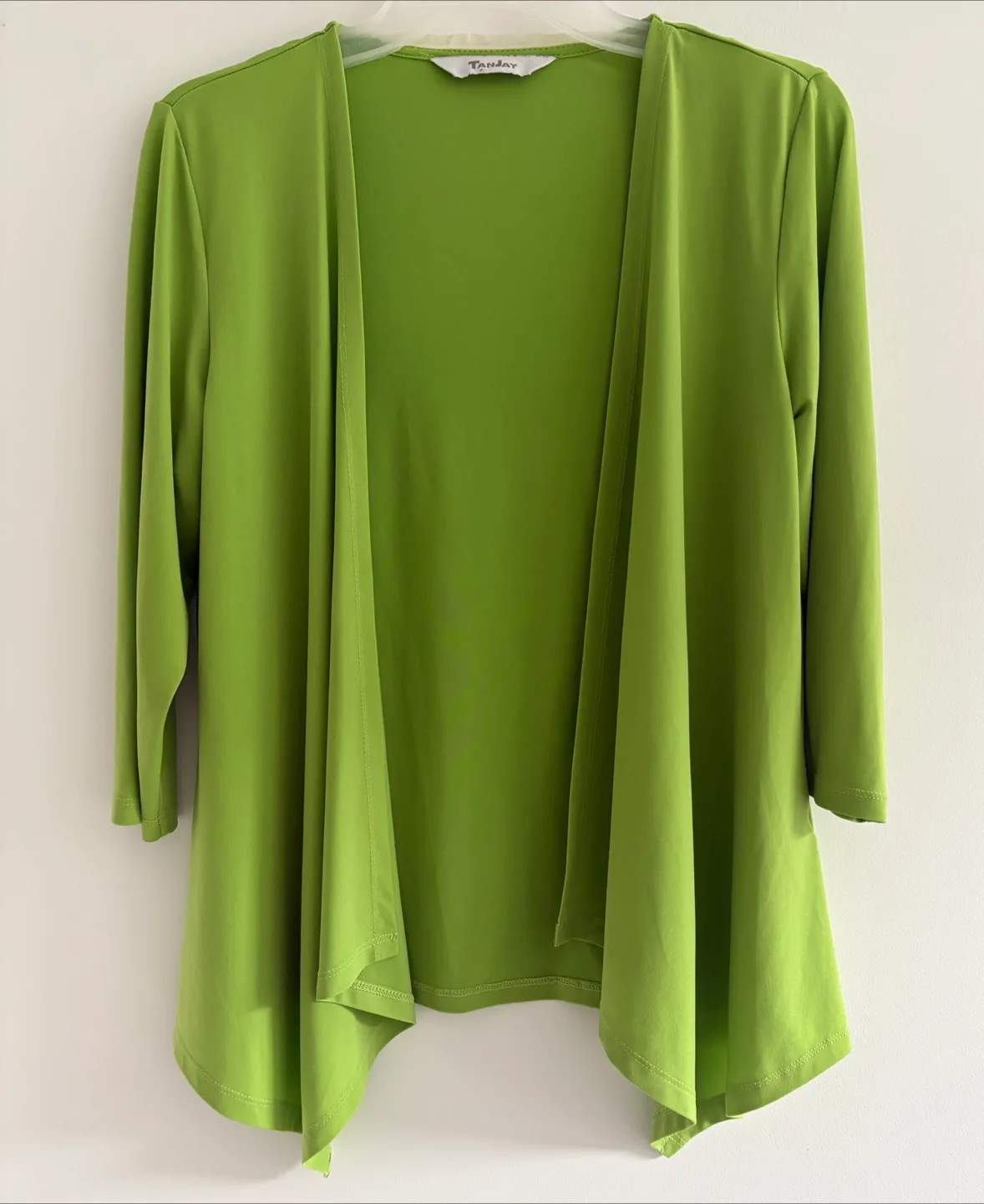 Gorgeous TanJay Green Cardigan! Free Size thumbnail