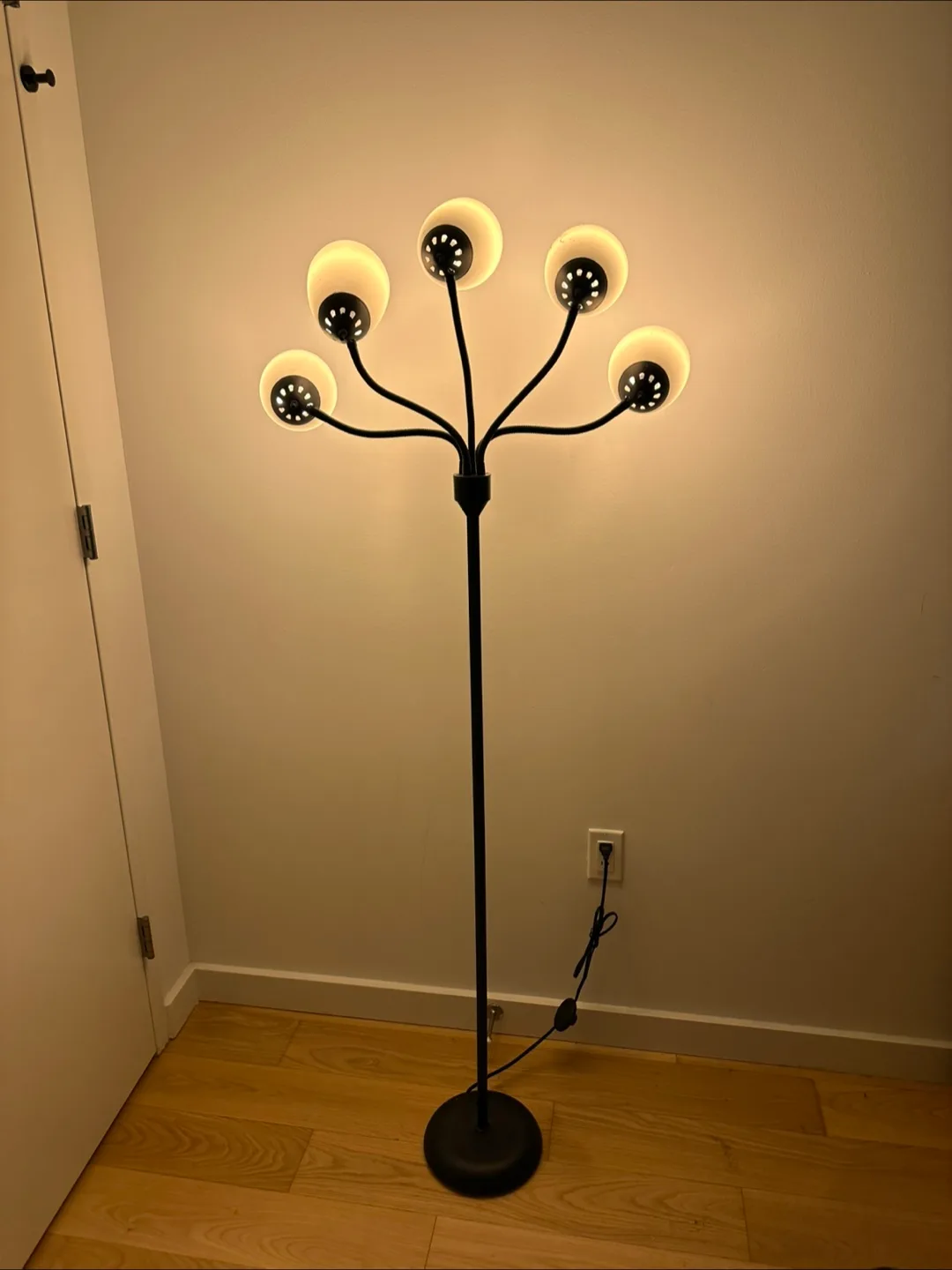 Black Multi-Light Floor Lamp thumbnail