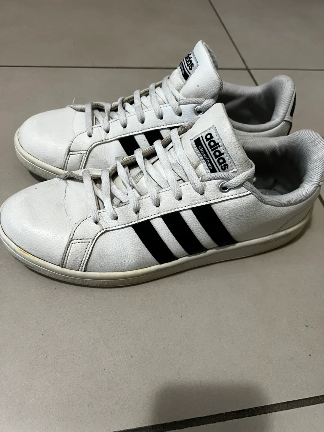 Adidas Grand Court Cloudfoam White Sneakers image indicator(2)