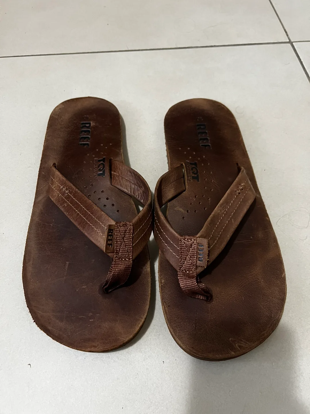Reef TQT Arch System Brown Sandals - Size 10 thumbnail