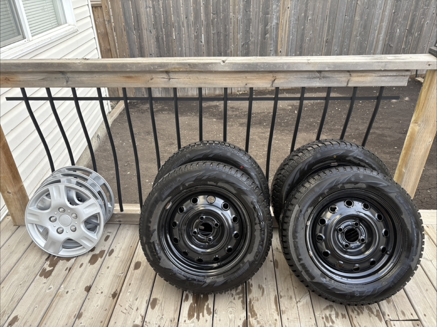 Set of 4 Winter Tires 175/65R14