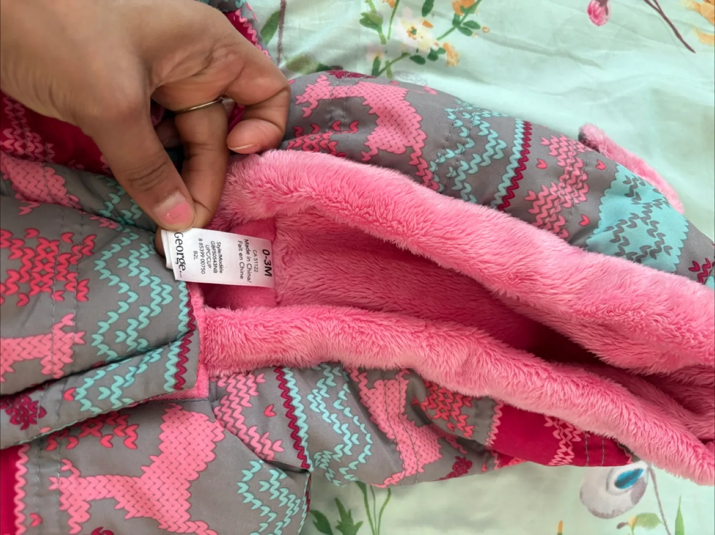 George Baby 0-3M Snowsuit image indicator(2)