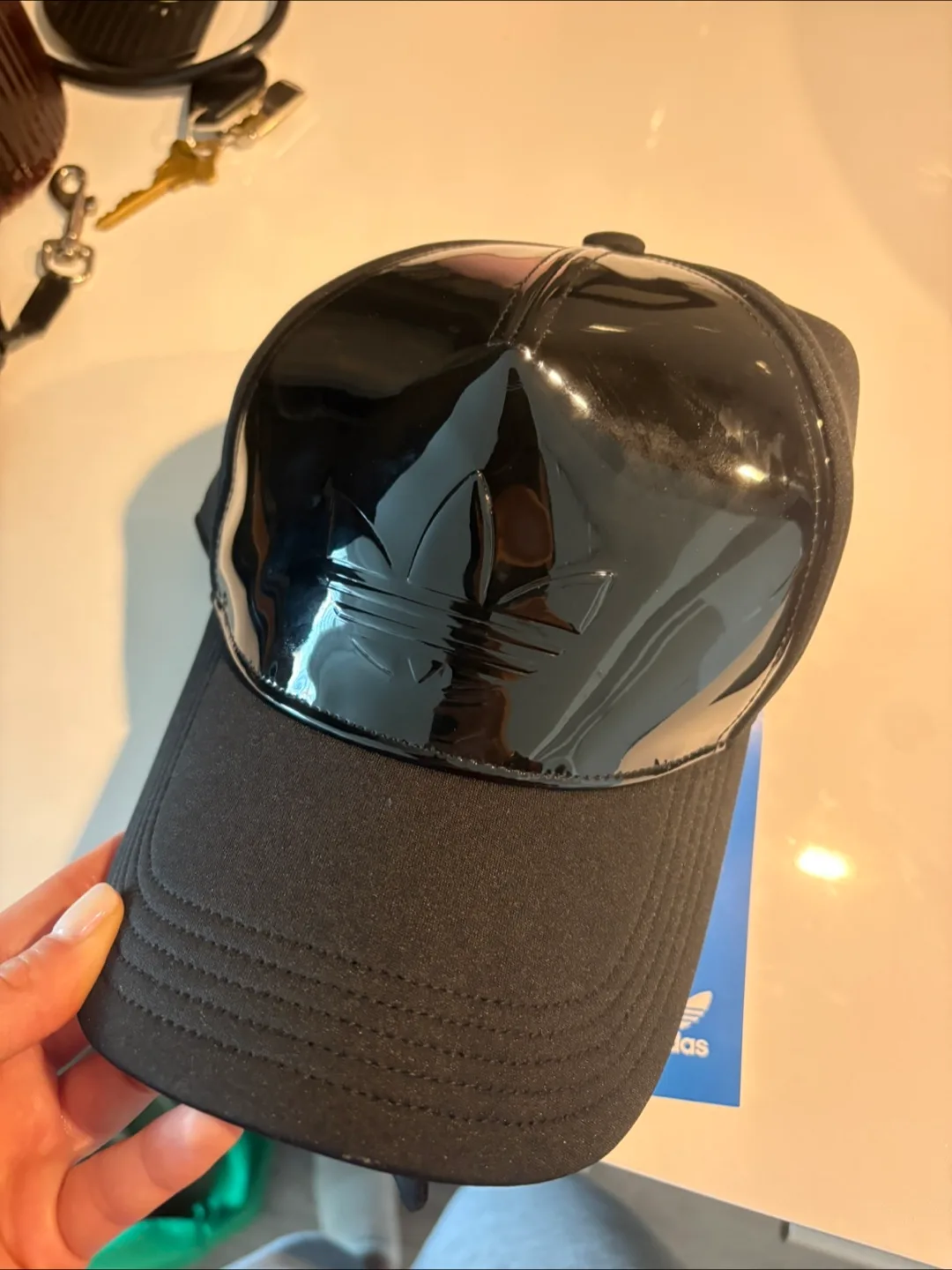 New Adidas Black Cap with Bow image indicator(6)