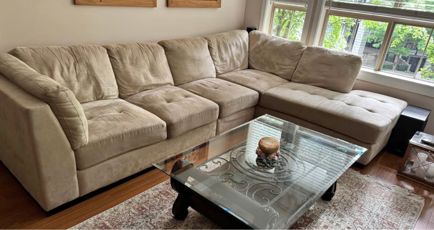 Beige Sectional Sofa