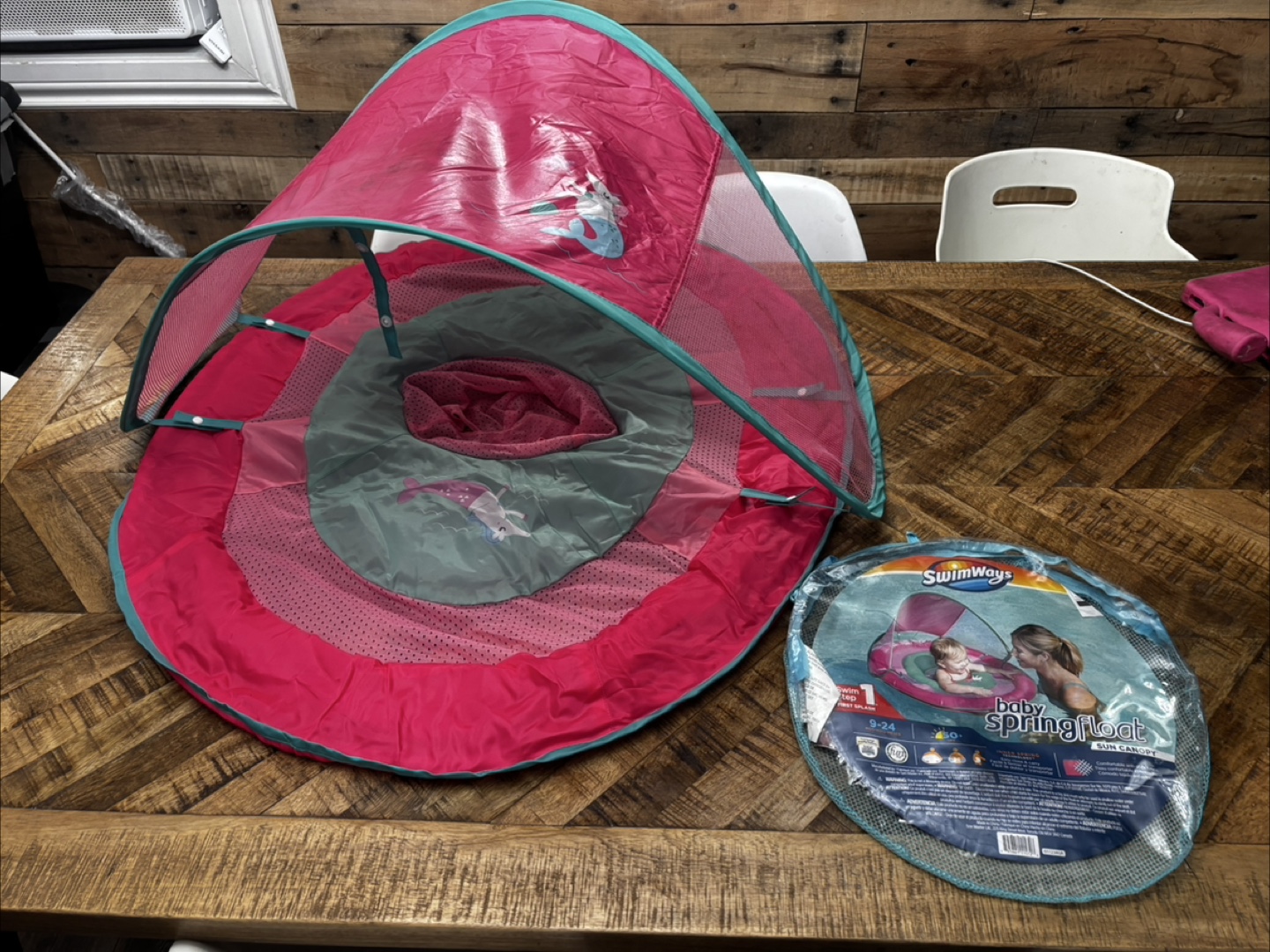 SwimWays Baby Spring Float Sun Canopy