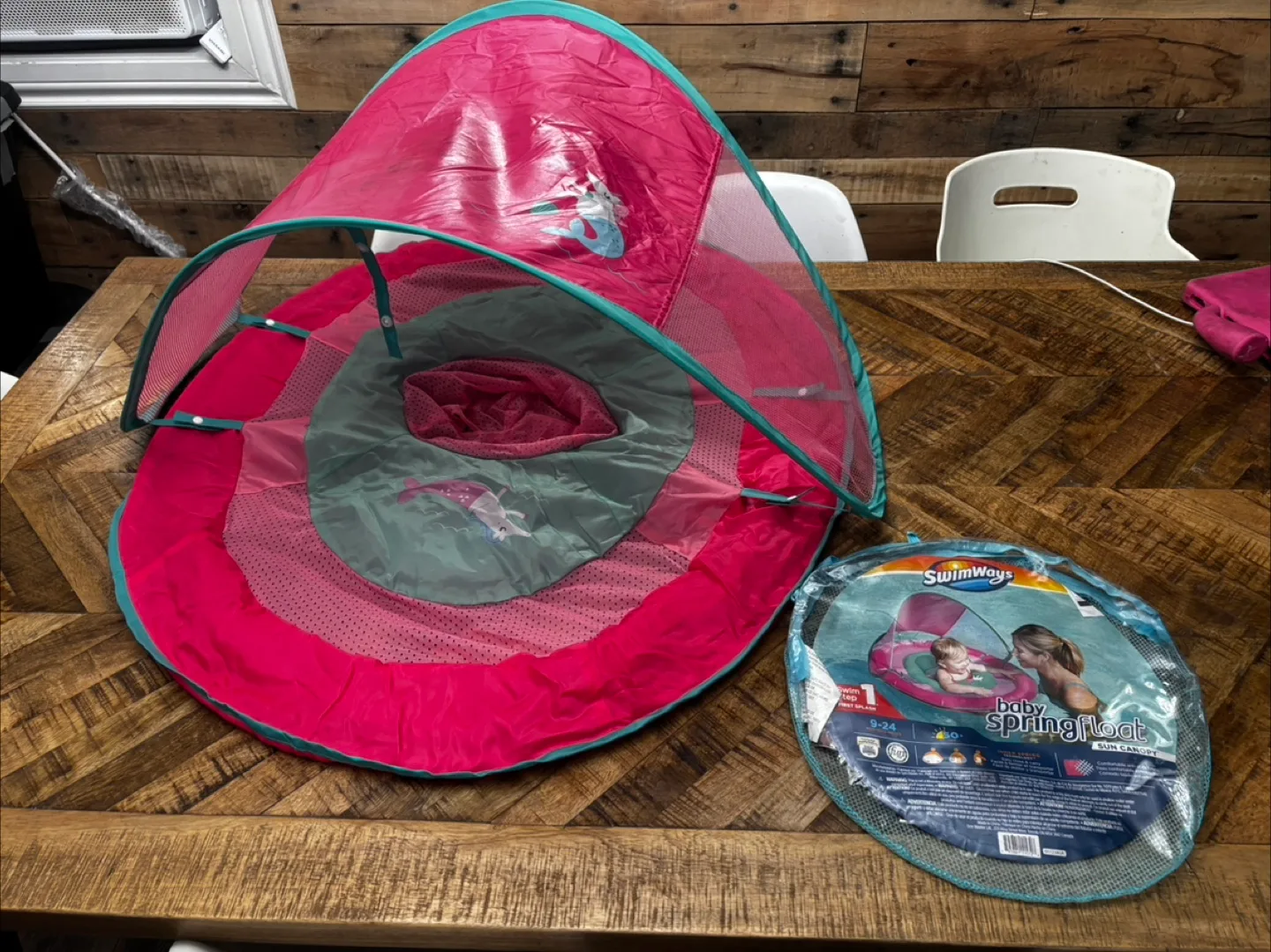 SwimWays Baby Spring Float Sun Canopy