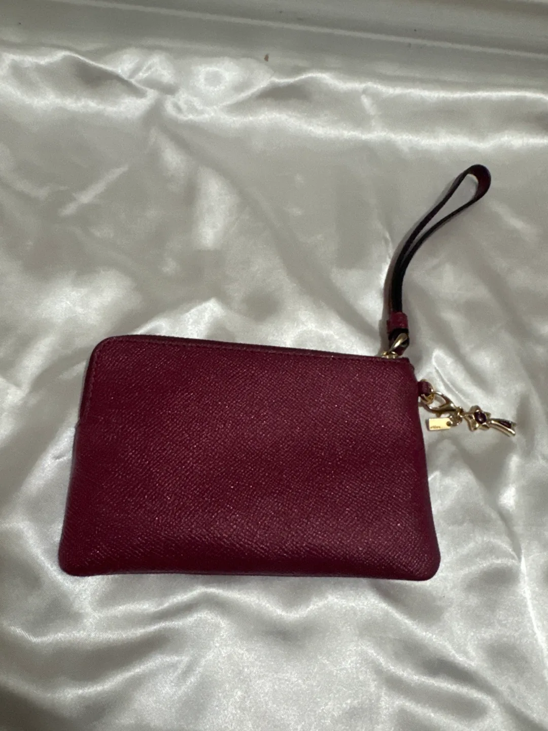 Coach Wristlet - Burgundy image indicator(2)