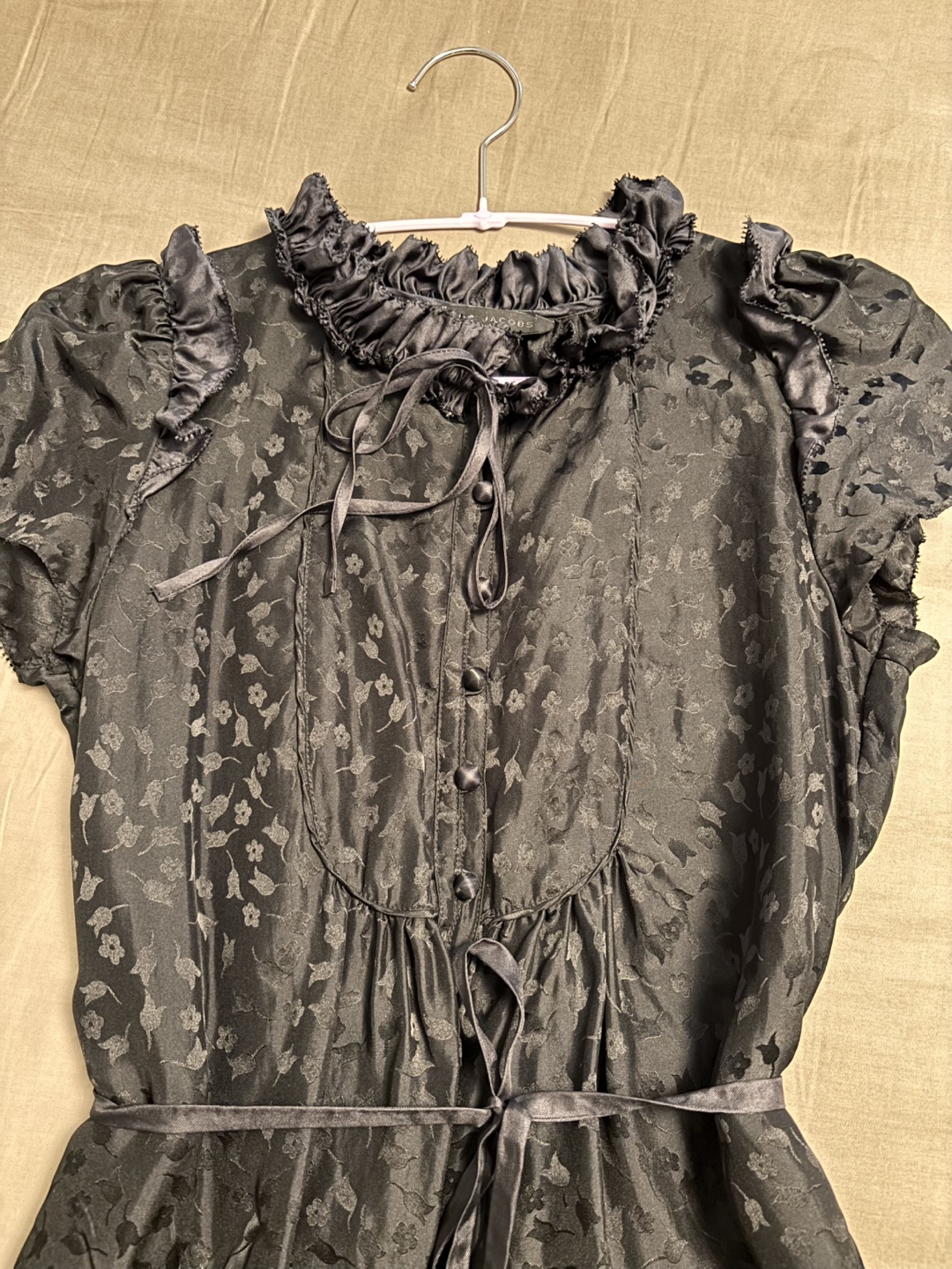 Marc Jacobs Black silk Dress - Size 4 - photo 5