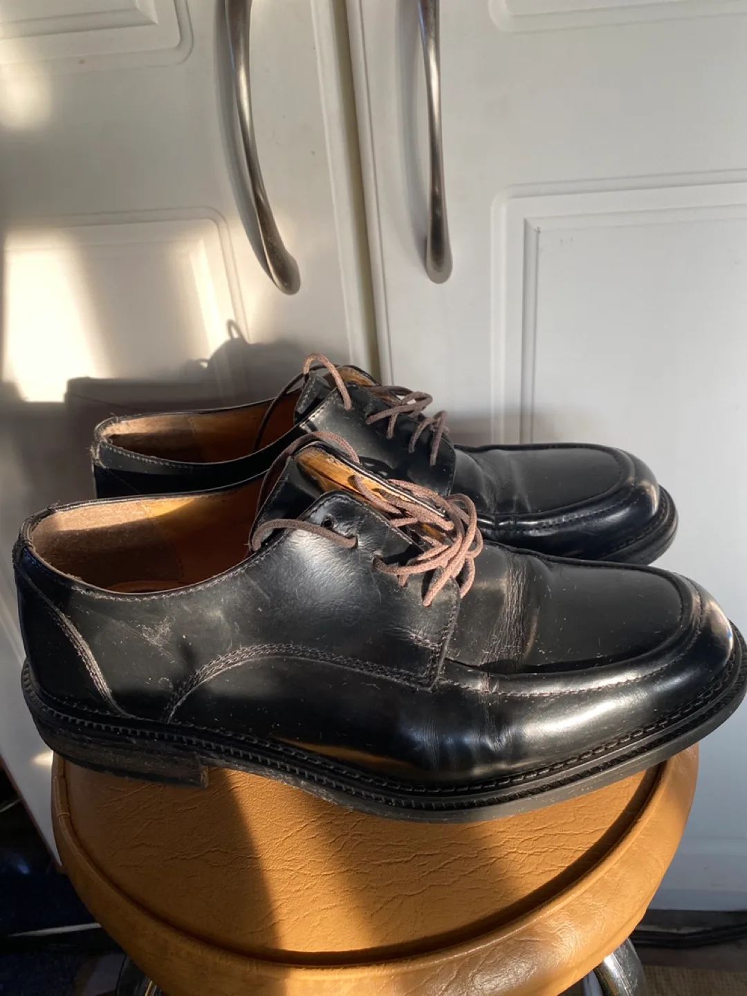 Black Leather Dress Shoes 🇨🇦 Size 9 image indicator(2)