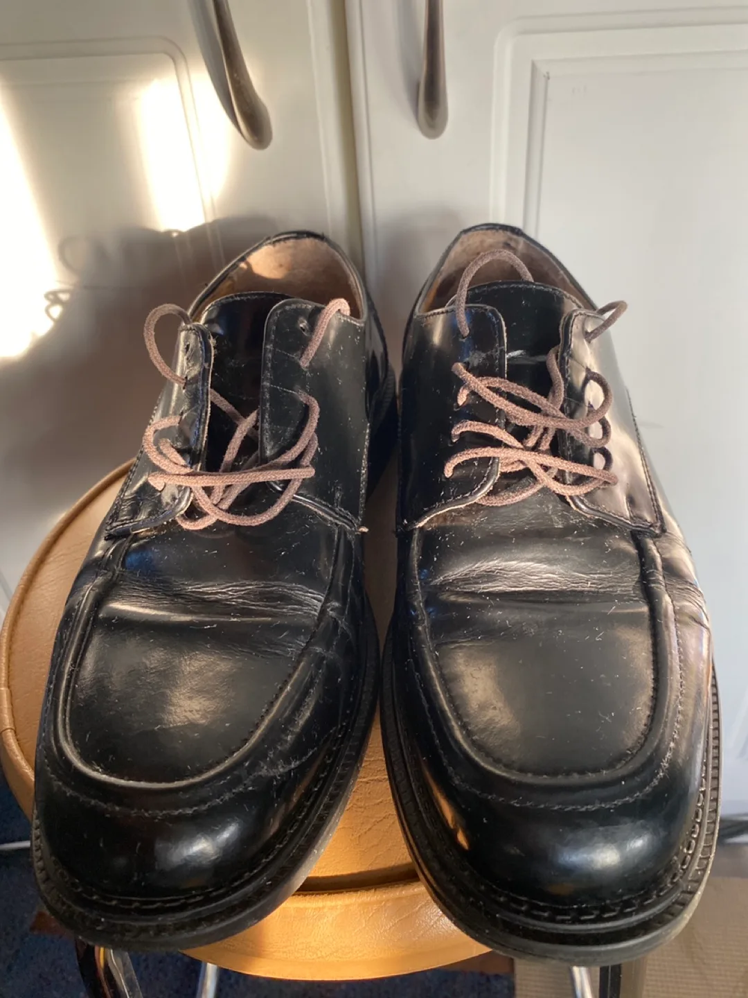 Black Leather Dress Shoes 🇨🇦 Size 10 thumbnail