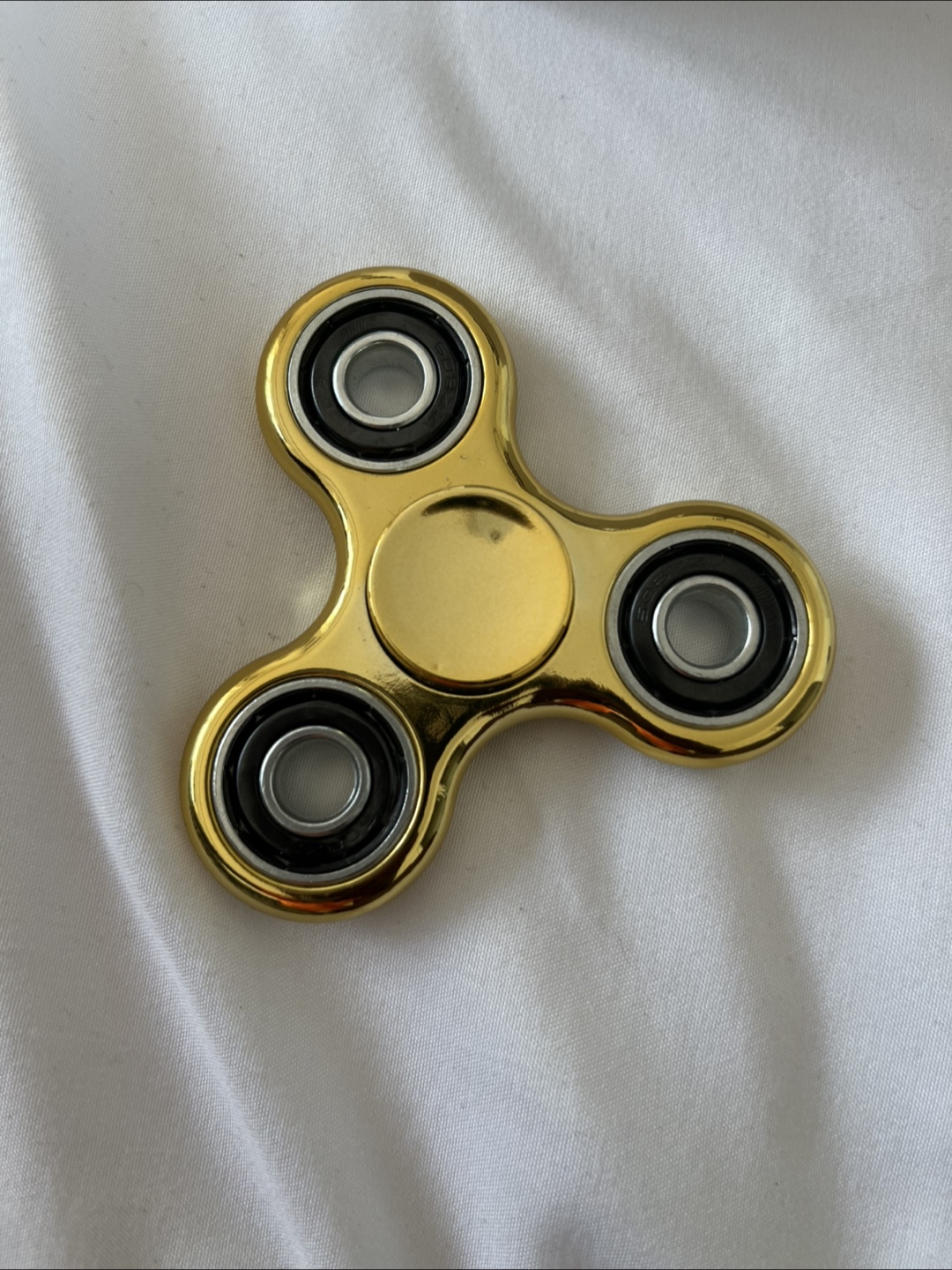 Gold coloured Fidget Spinner