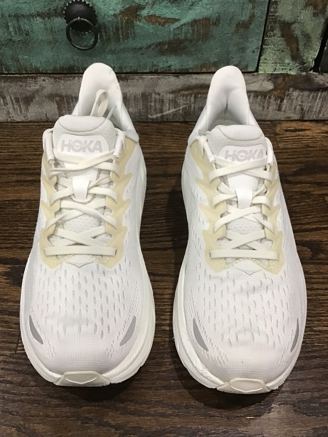 Hoka Clifton 8 Women's Running Shoes - Size 8 White - photo 2