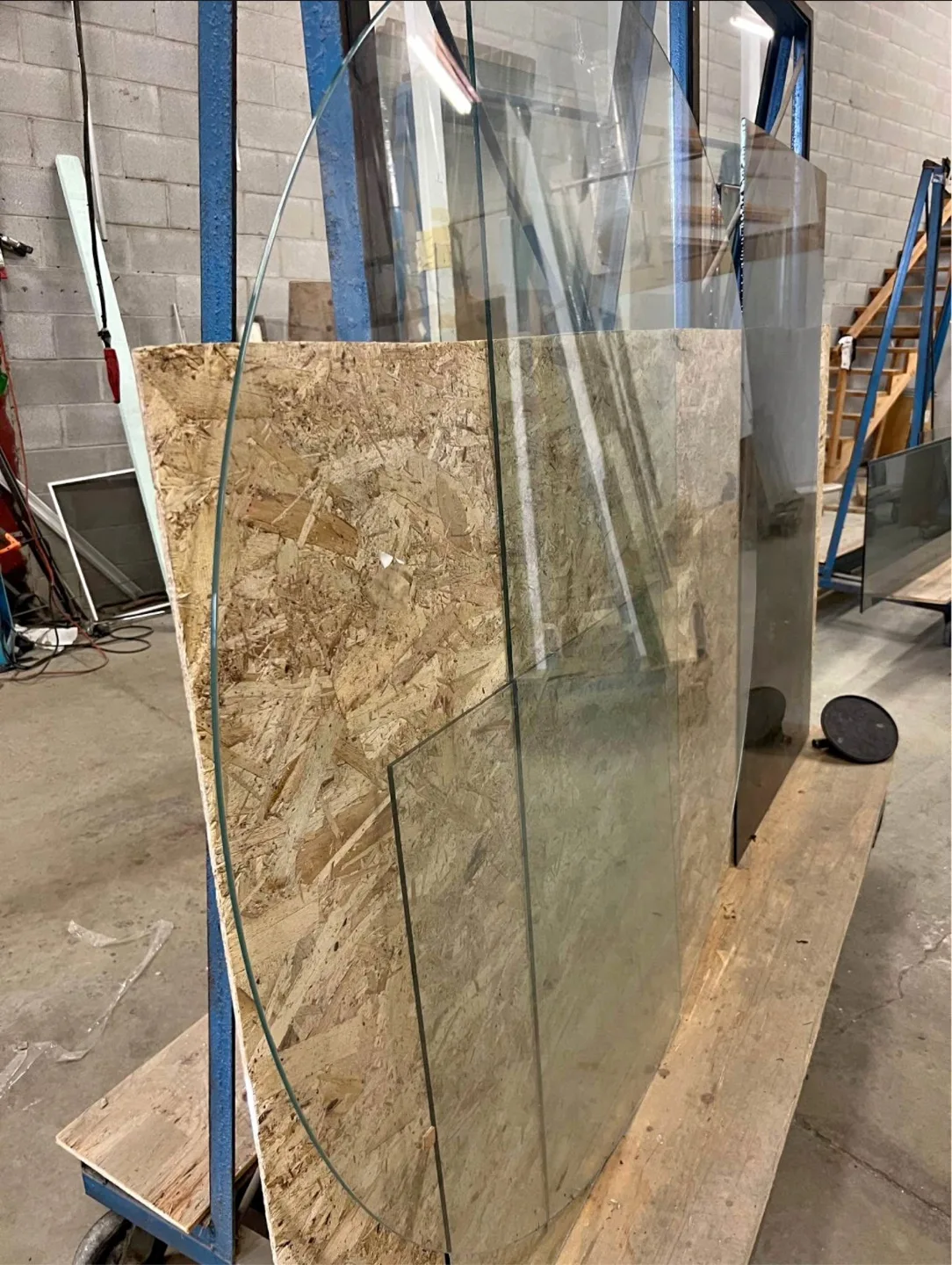 Round 1/4” thick tempered glass table top thumbnail