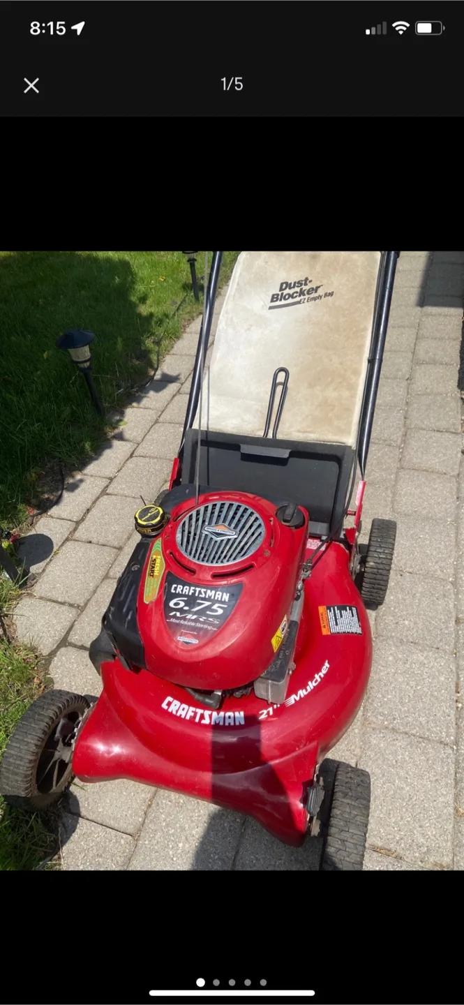 Craftsman 6.75 HP Gas Lawn Mower image indicator(4)