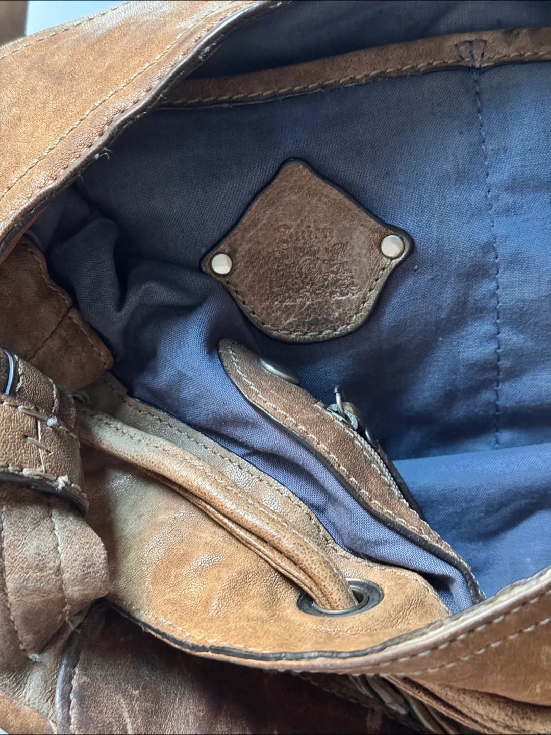 Juicy Couture Vintage Brown Leather Bag image indicator(4)