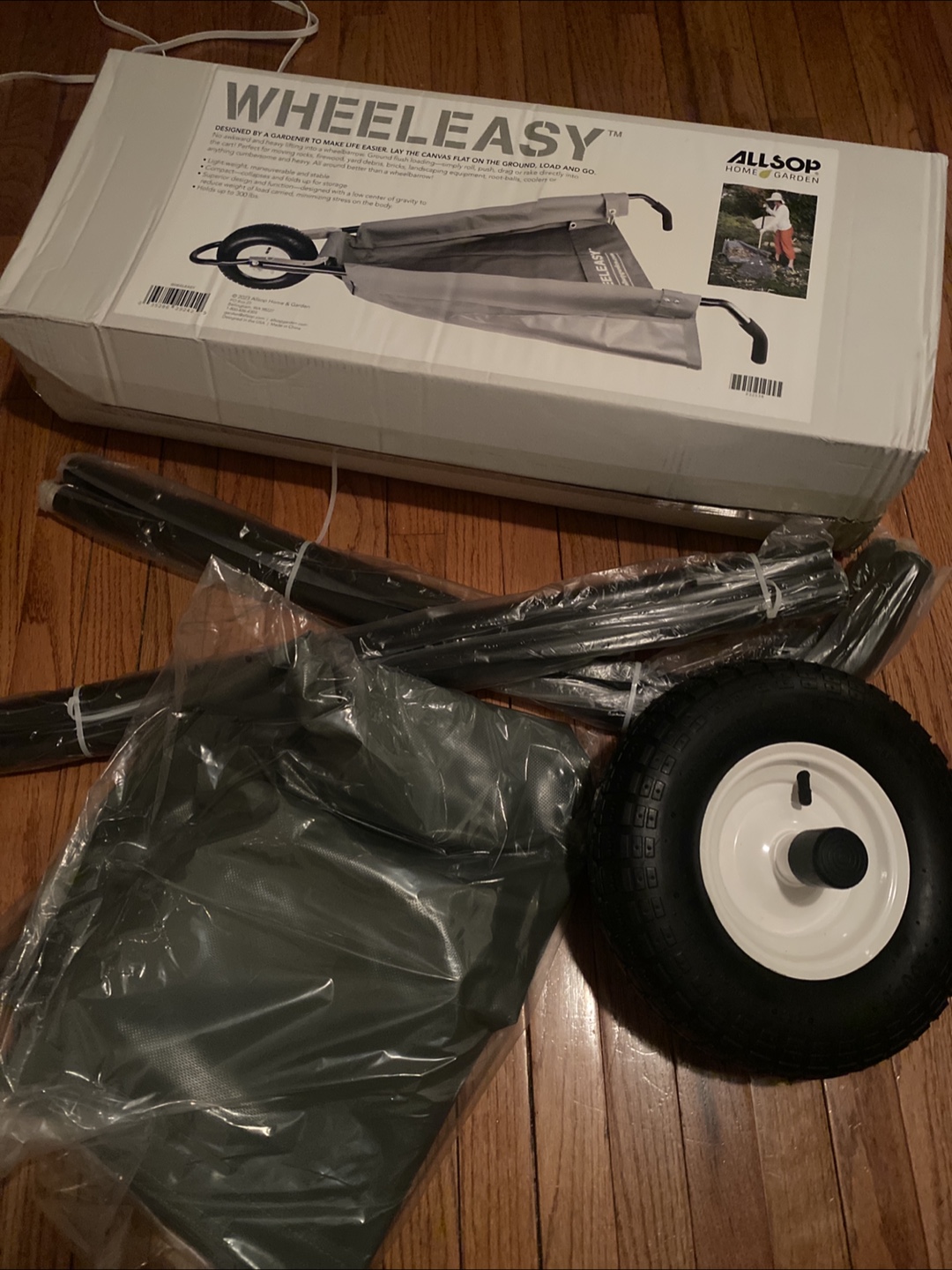 Allsop Home & Garden Wheeleasy Cart - New in Box! - photo 2