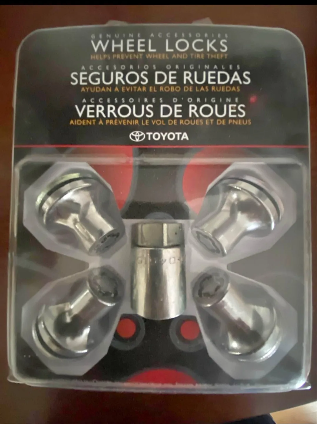 Toyota Wheel Locks - Genuine Accessories thumbnail