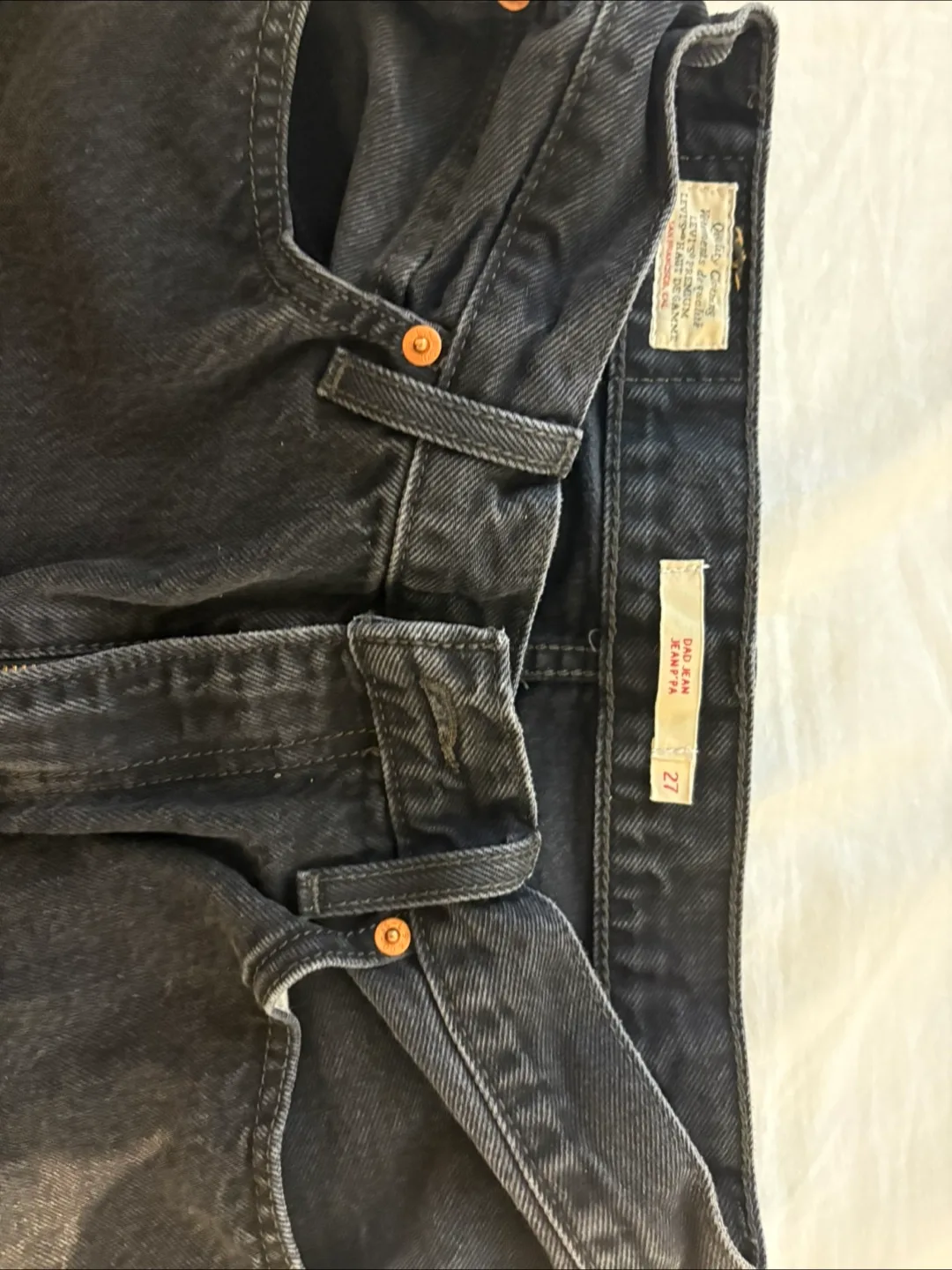 Levi's women Dad Jean, Size 27, Black image indicator(5)