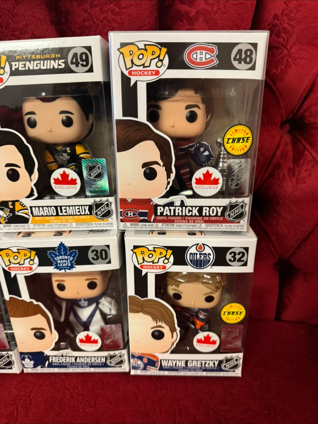 Funko Pop Hockey  Sidney Crosby, Mario Lemieux image indicator(2)