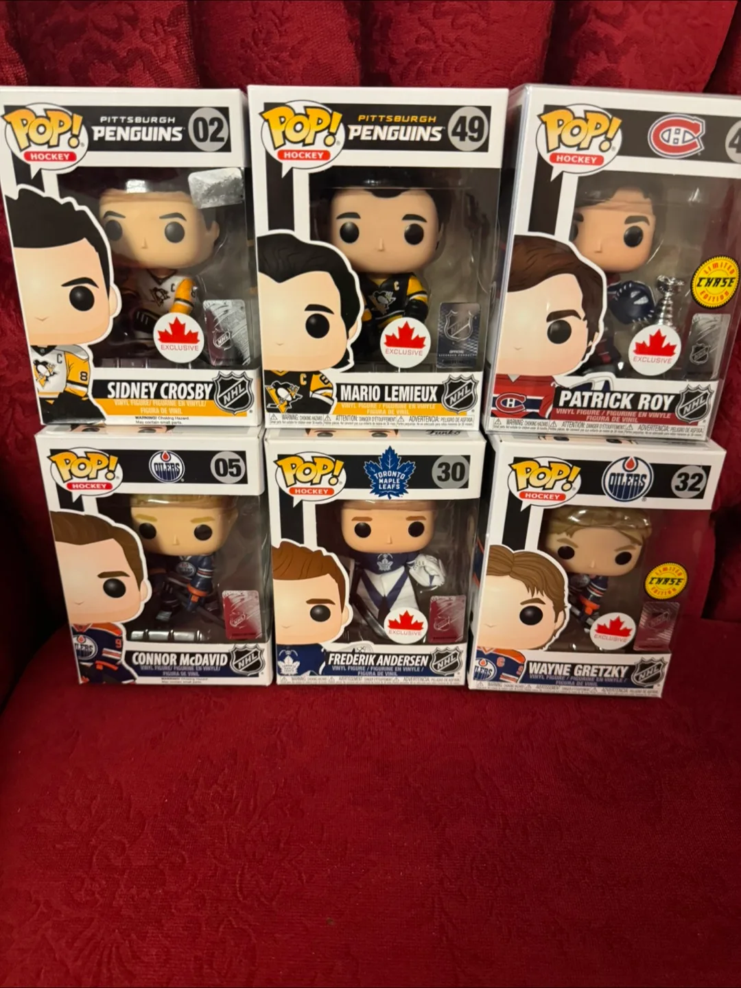 Funko Pop Hockey  Sidney Crosby, Mario Lemieux thumbnail