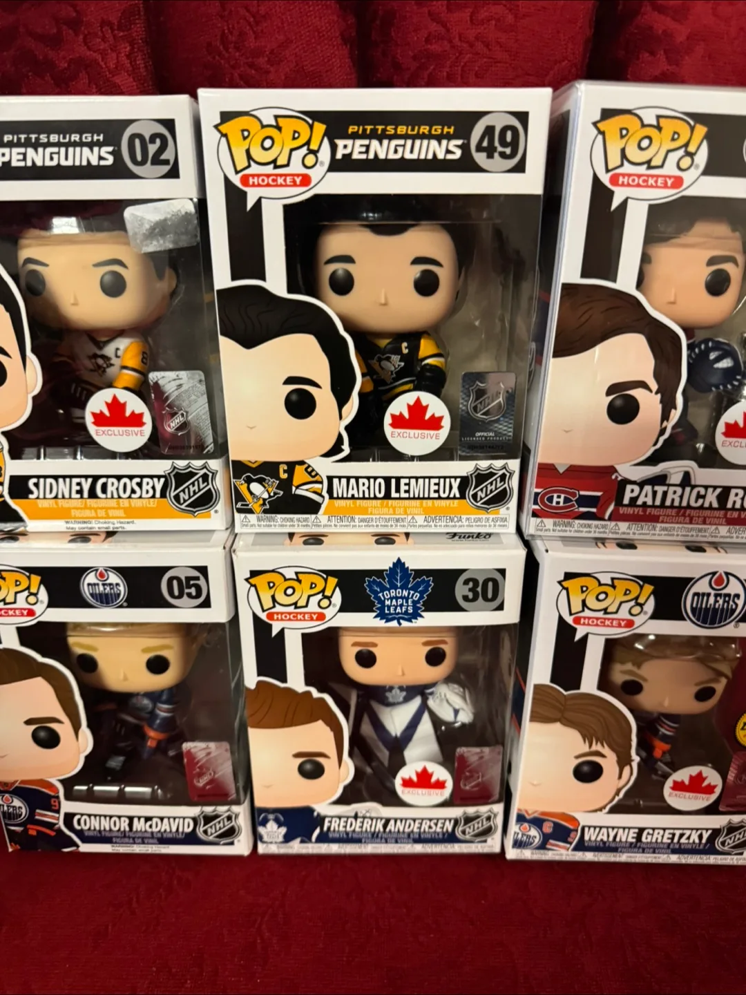 Funko Pop Hockey  Sidney Crosby, Mario Lemieux image indicator(3)