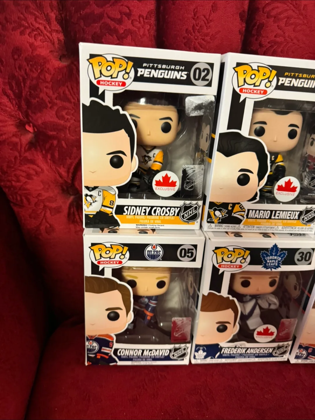 Funko Pop Hockey  Sidney Crosby, Mario Lemieux image indicator(4)