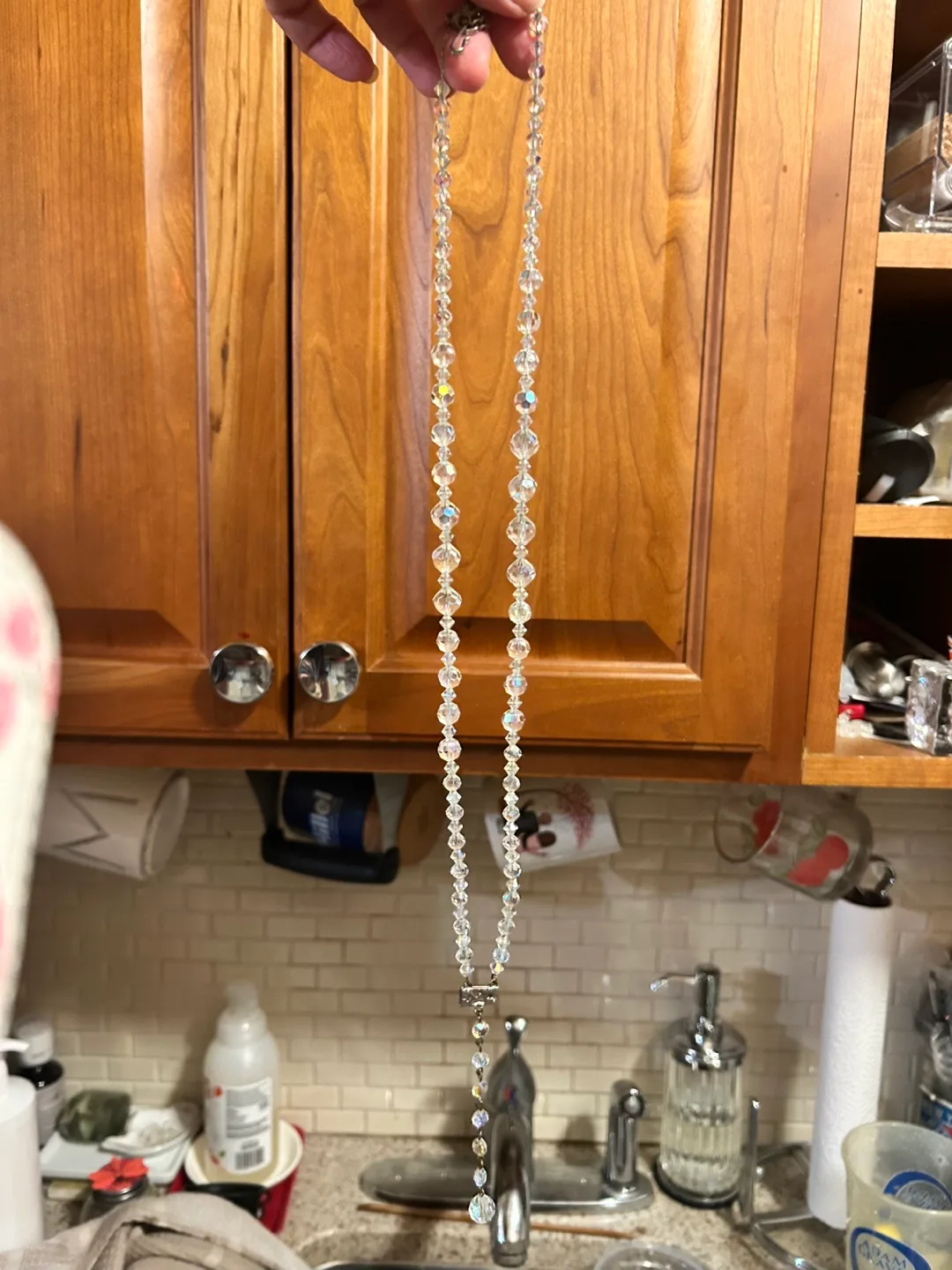 Beaded Crystal Necklace image indicator(2)