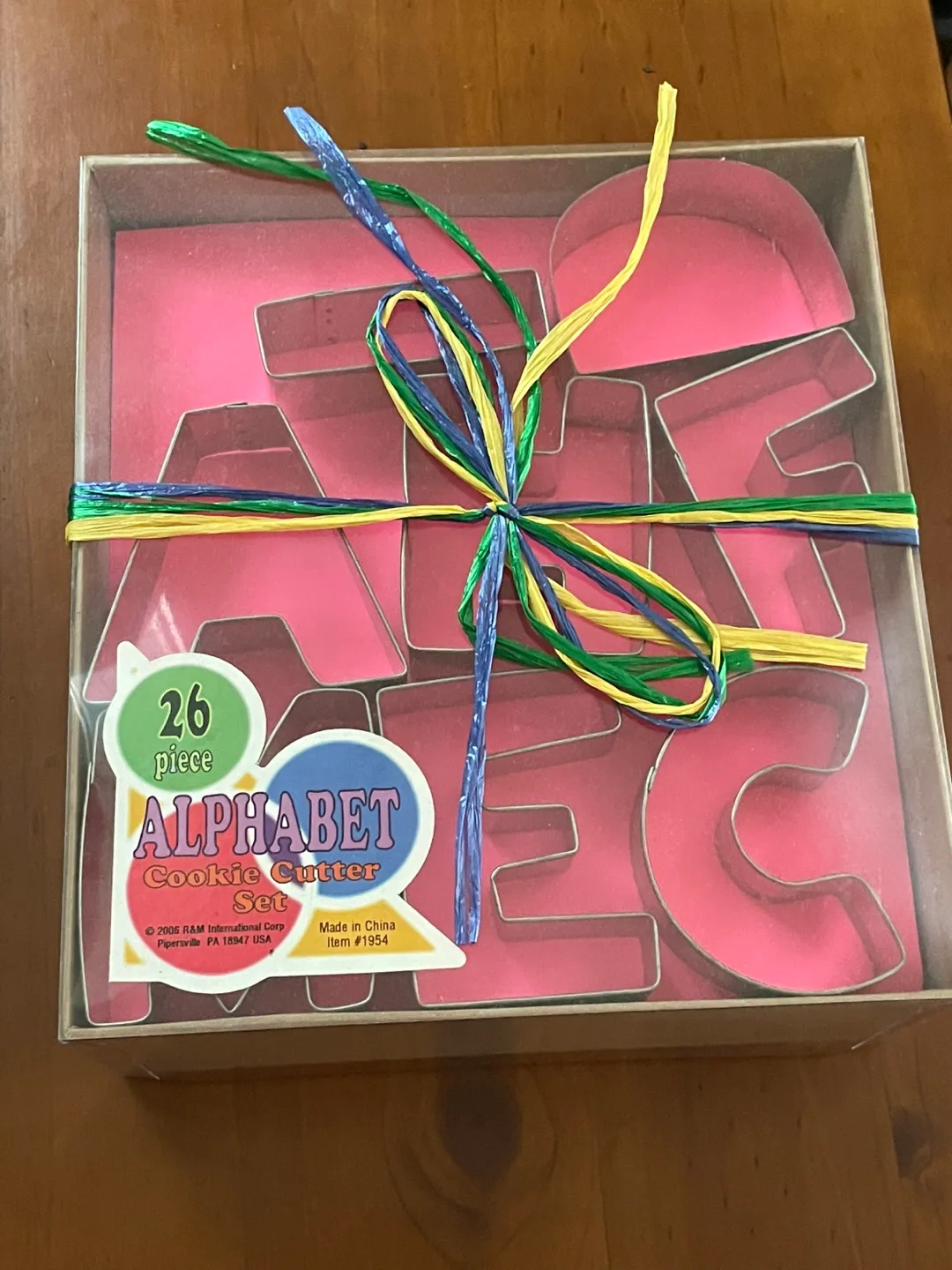 Alphabet Cookie Cutter Set - 26 Piece thumbnail