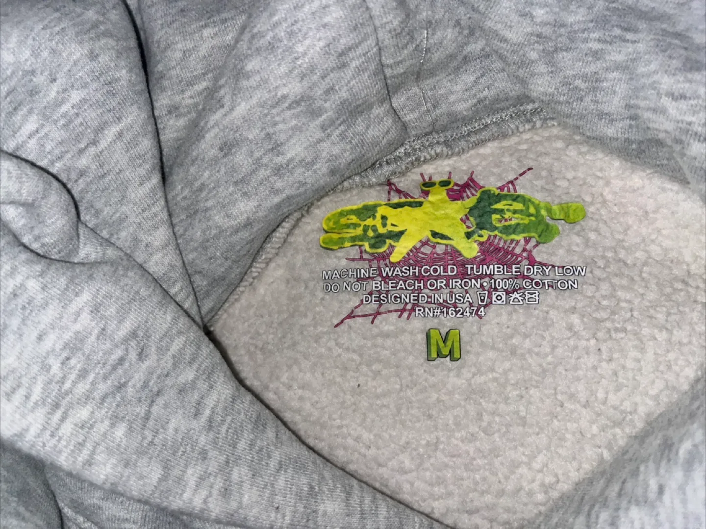 Sp5der beluga Hoodie - Size M image indicator(2)