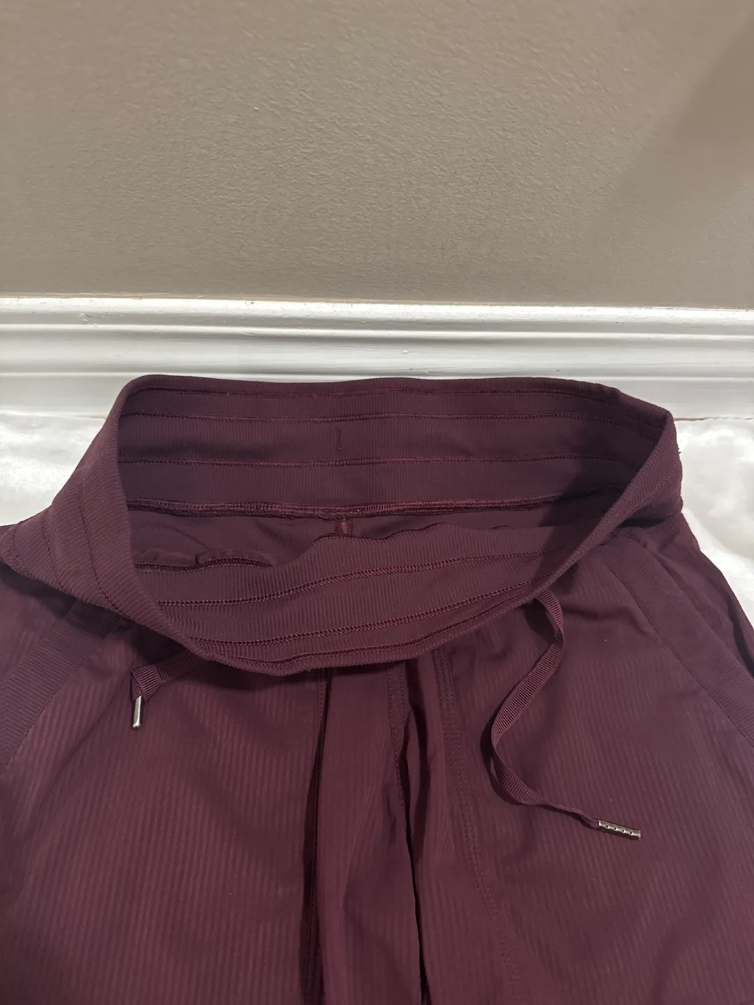 Lululemon Burgundy Jogger Pants image indicator(3)