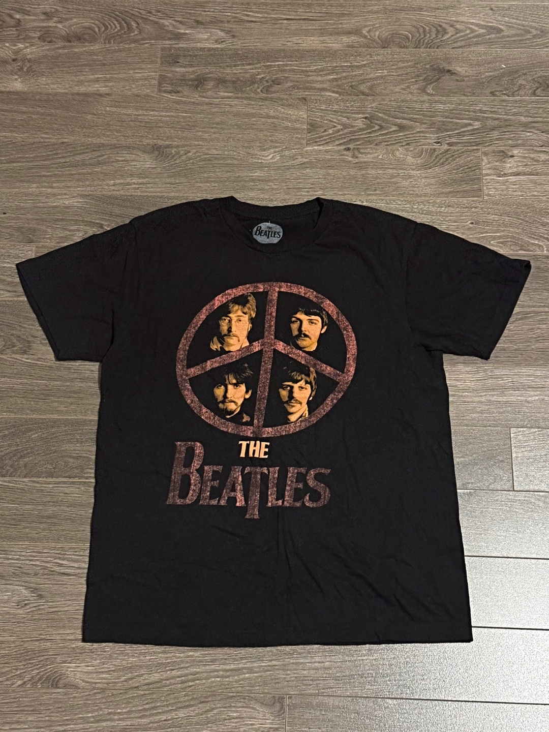 The Beatles Black T-Shirt