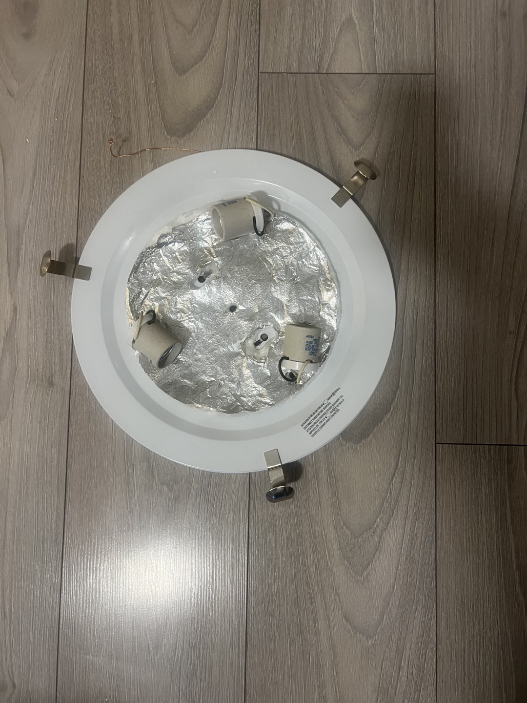 #Freecycle 2 Ceiling Light Fixtures - photo 2