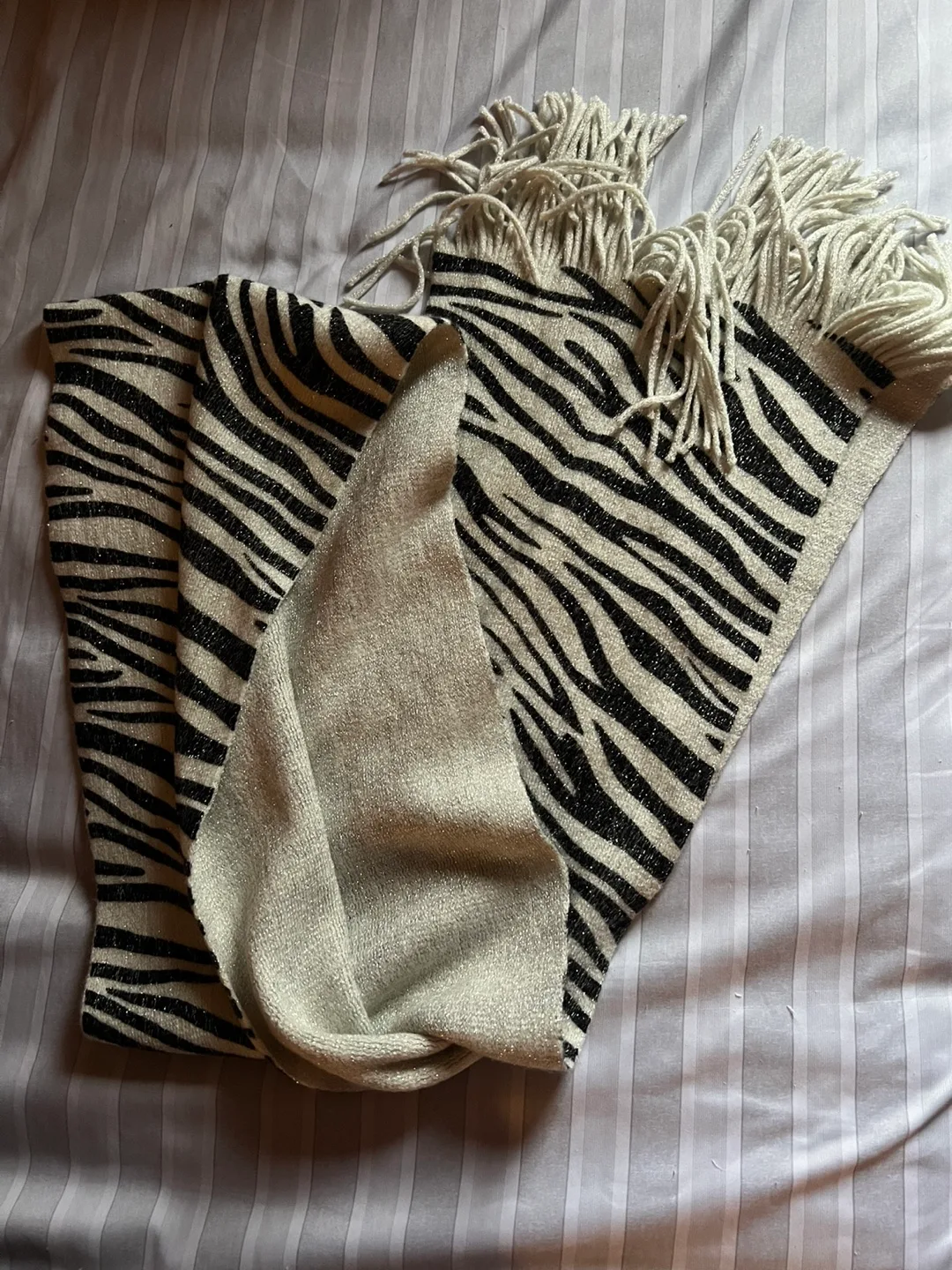 Bebe zebra print scarf - NEW image indicator(3)