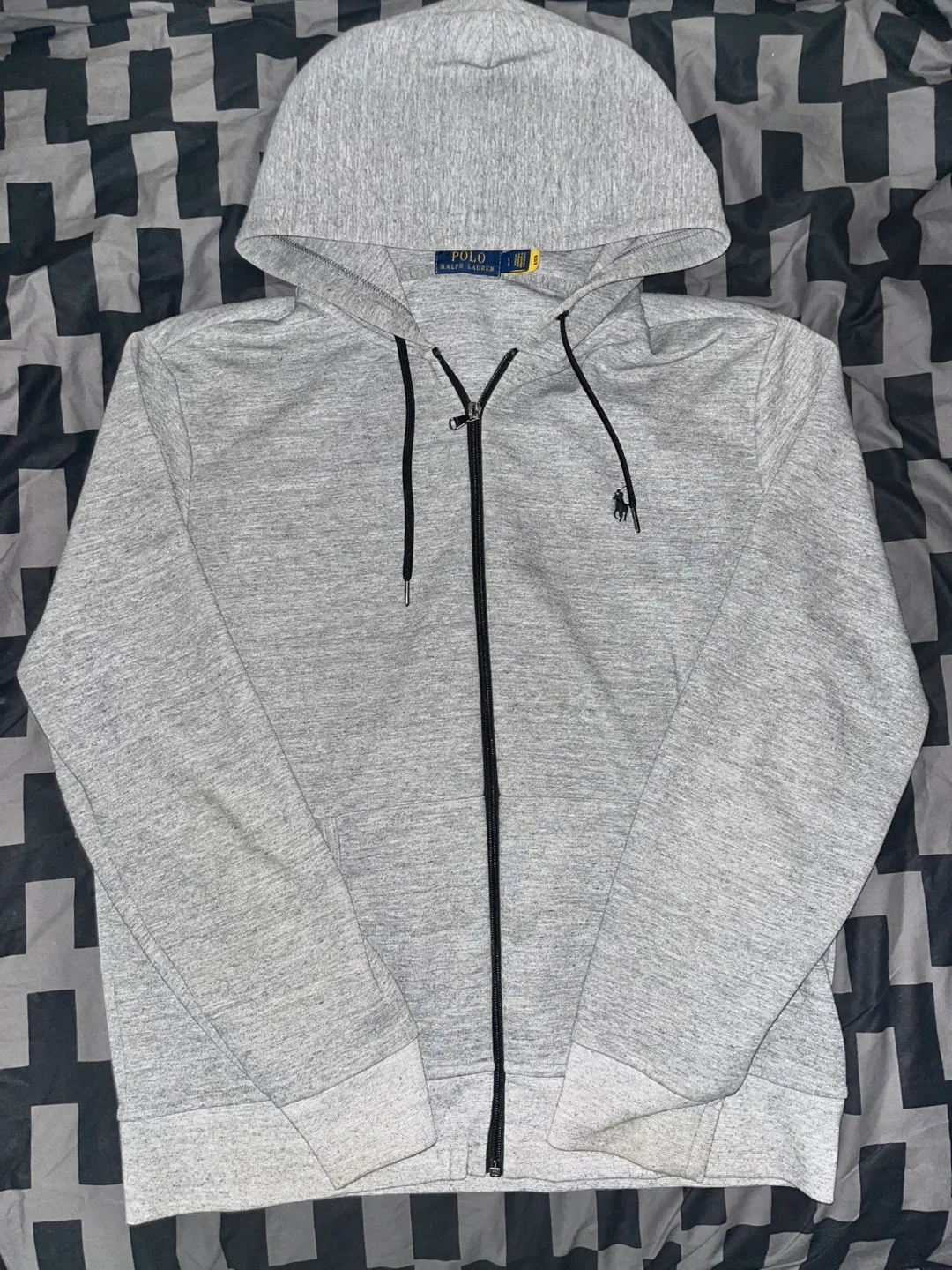 Polo Ralph Lauren Double-knit Full-zip Hoodie - Large thumbnail